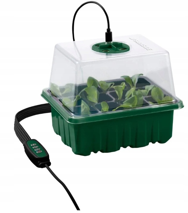 PARKSIDE 5x Zestaw do Uprawy Sadzonek LED 33 el. Timer 60 Miejsc, Akcesoria