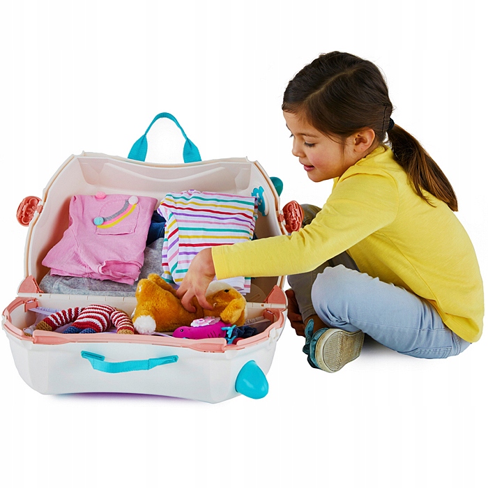 WALIZKA TRUNKI JEŻDŻĄCA WALIZECZKA - LAMA LOLA