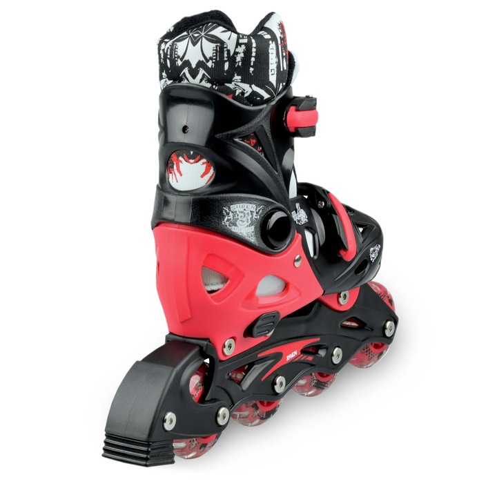 Rolko-Wrotki 3w1 Regulowane RAVEN Singer Black/Red 37-40