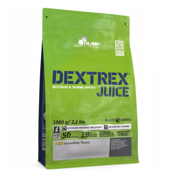 OLIMP DEXTREX JUICE 1000G DEKSTROZA WĘGLOWODANY