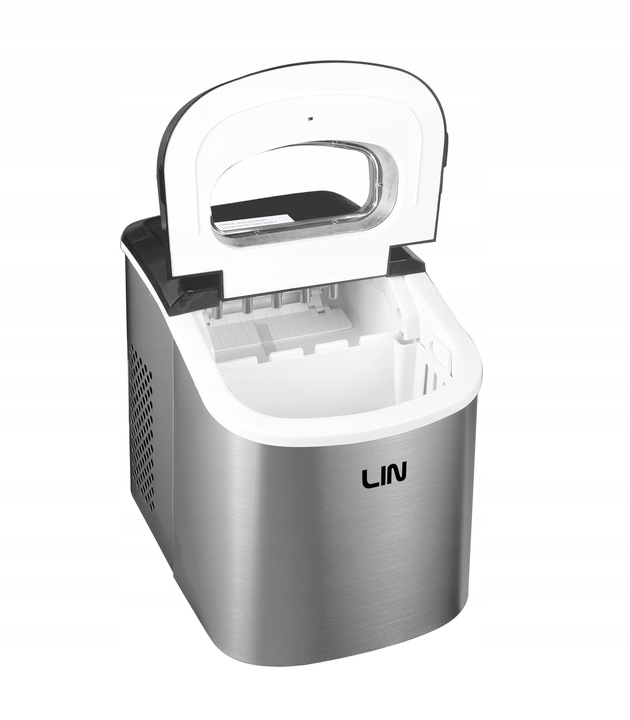 Kostkarka do lodu LIN Ice PRO-S12 Srebrny