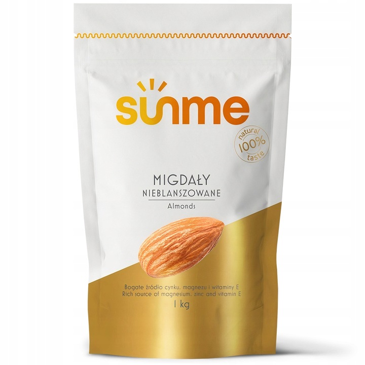 MIGDAŁY CAŁE 1kg Naturalne Hiszpiania jakość