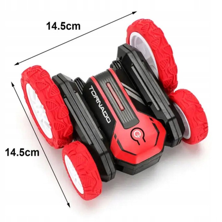 SAMOCHÓD TWISTER KASKADER AUTO RC ZDALNIE STEROWANY GESTAMI PILOT 360 USB