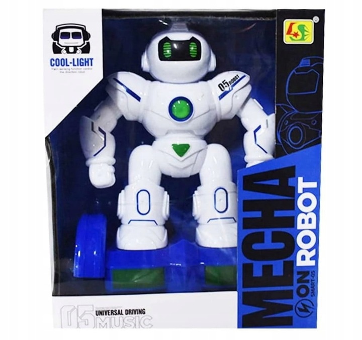 ROBOT TAŃCZĄCY KOSMITA NA BATERIE ŚWIATŁO DŹWIĘK