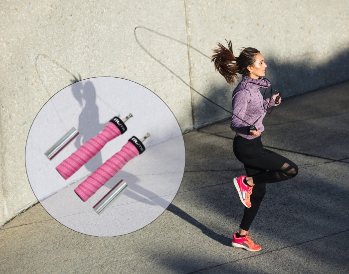 SKAKANKA BOKSERSKA Z OBCIĄŻENIEM OBROTOWYMI GŁOWICAMI REGULOWANA WYTRZYMAŁA