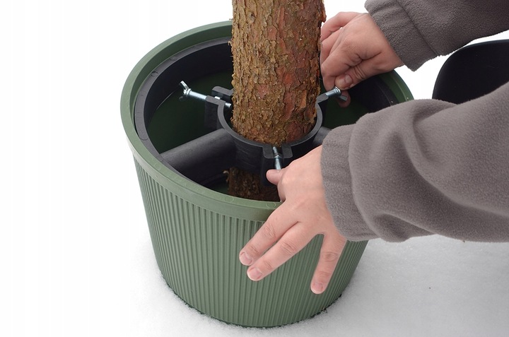 Stojak Choinkowy 10L Zielony Duży Na Choinkę Choinki Drzewko Wodę Stabilny