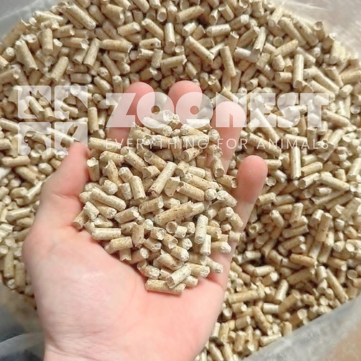 ŻWIREK DREWNIANY PELLET DLA KOTA KRÓLIKA ŚWINKI 15KG JASNY