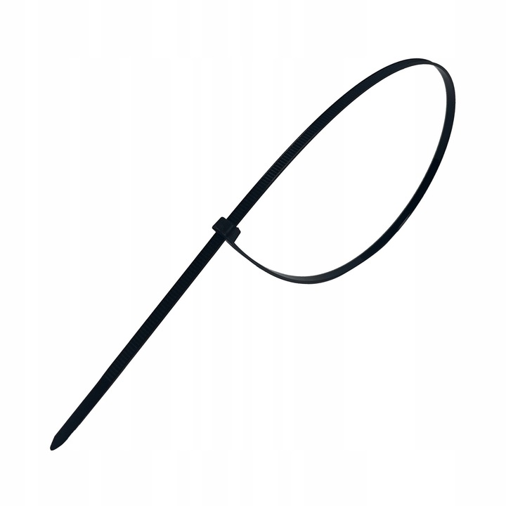 Opaski zaciskowe kablowe Trytytki UV Mocne 100 szt 4,8 x 500 mm, czarny