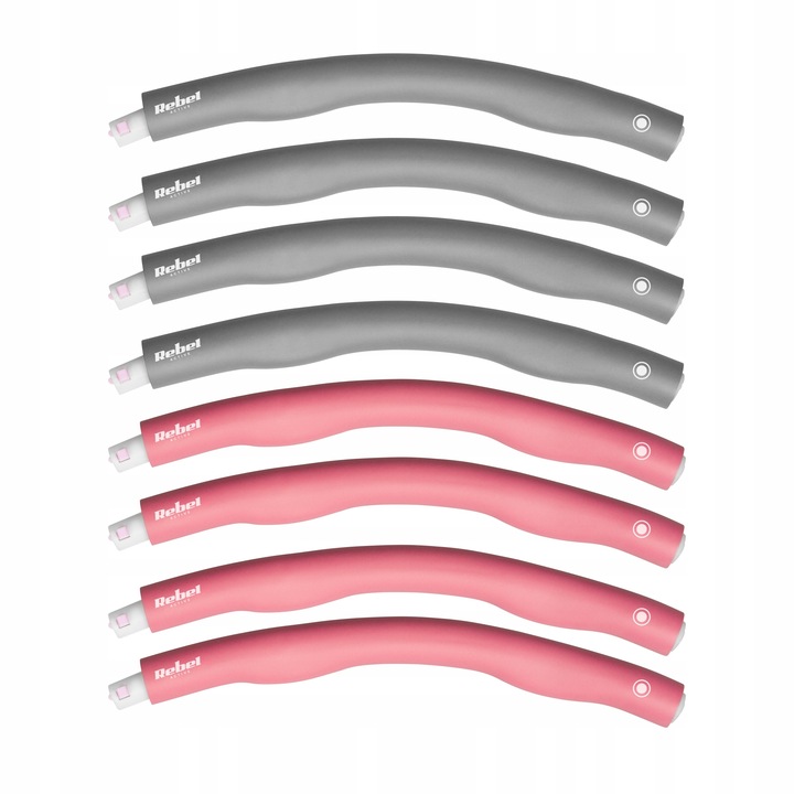 Hula Hop koło odchudzające do ćwiczeń składane regulowane z wypustkami 95cm