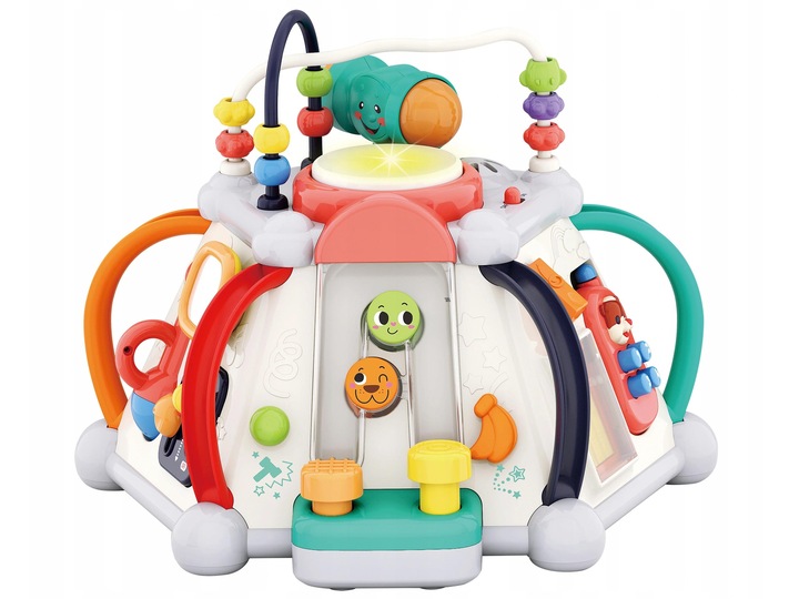 KOSTKA SENSORYCZNA INTERAKTYWNA SORTER EDUKACYJNY