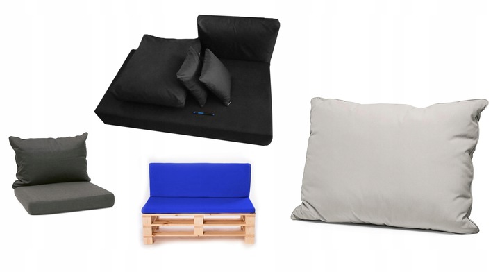 POSZEWKA wodoodporna OGRODOWA na zamówienie DUŻY WYBÓR KOLORÓW 70*70*20