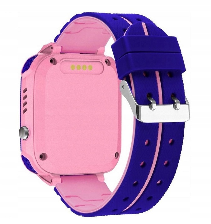 DZIECIĘCY RÓŻOWY SMARTWATCH Z GPS + RÓŻOWY DRUKUŚ - DRUKUJE BEZ TUSZU