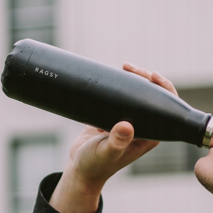 Butelka Termiczna Original 500 ml BPA FREE 12/24H - Midnight/ Czarna