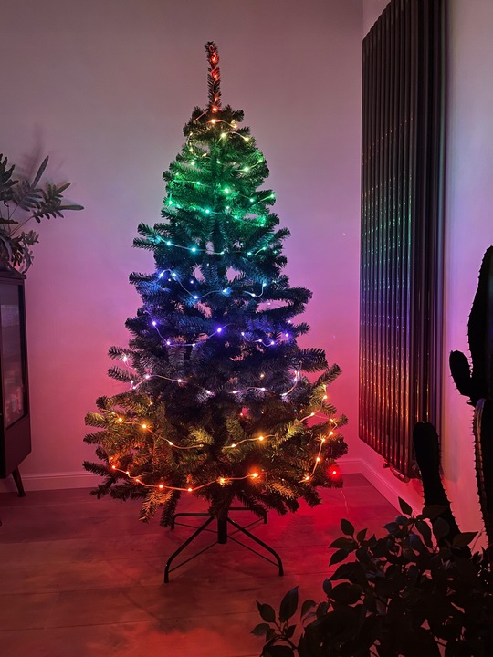 INTELIGENTNE Lampki Choinkowe 200LED SMART FLASH Bluetooth App PILOT - 20m