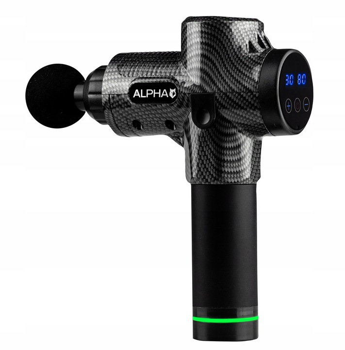 PISTOLET DO MASAŻU MASAŻER DO PLECÓW CIAŁA MASSAGE GUN PRO ALPHA
