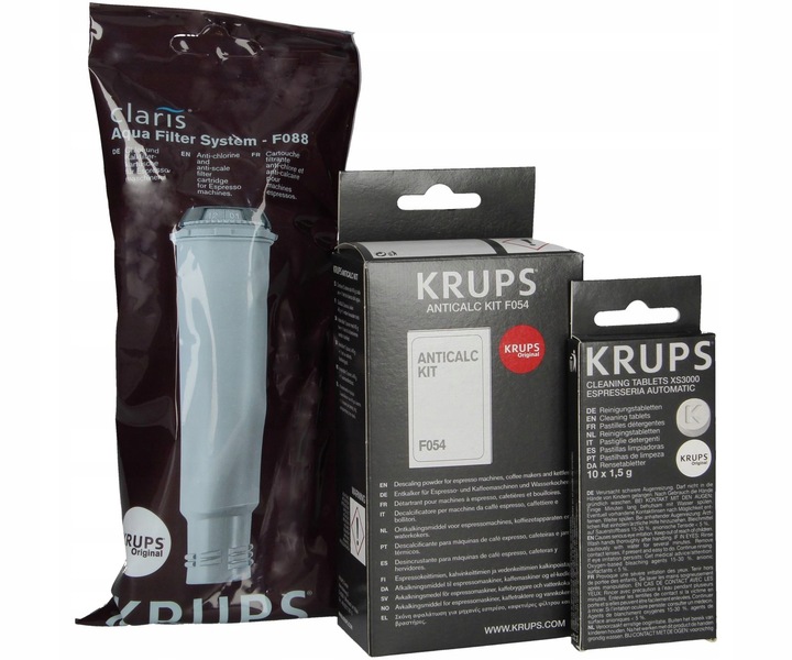 Zestaw do czyszczenia ekspresów KRUPS