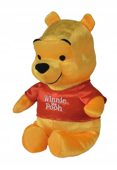 Pluszowy Kubuś Puchatek 25 cm w Satynowym Kubraczku Simba 100 lat kubusia