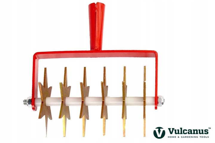 Kultywator Ręczny Do Gleby Ziemi Ogrodu Spulchniacz Ogrodowy 6-GWIAZDKOWY