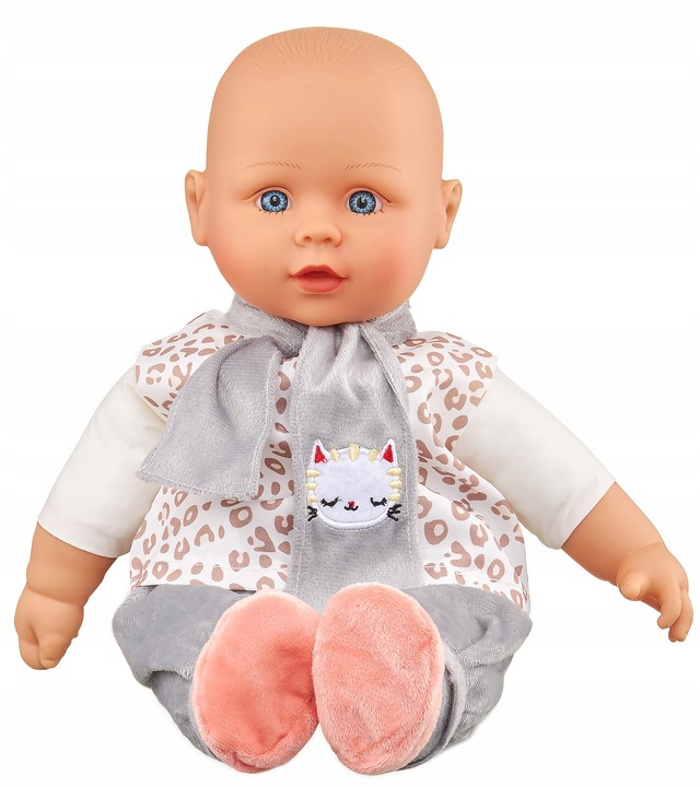 Smily Play Lalka Julka Interaktywna Bobas 40cm Mówi PL/ENG