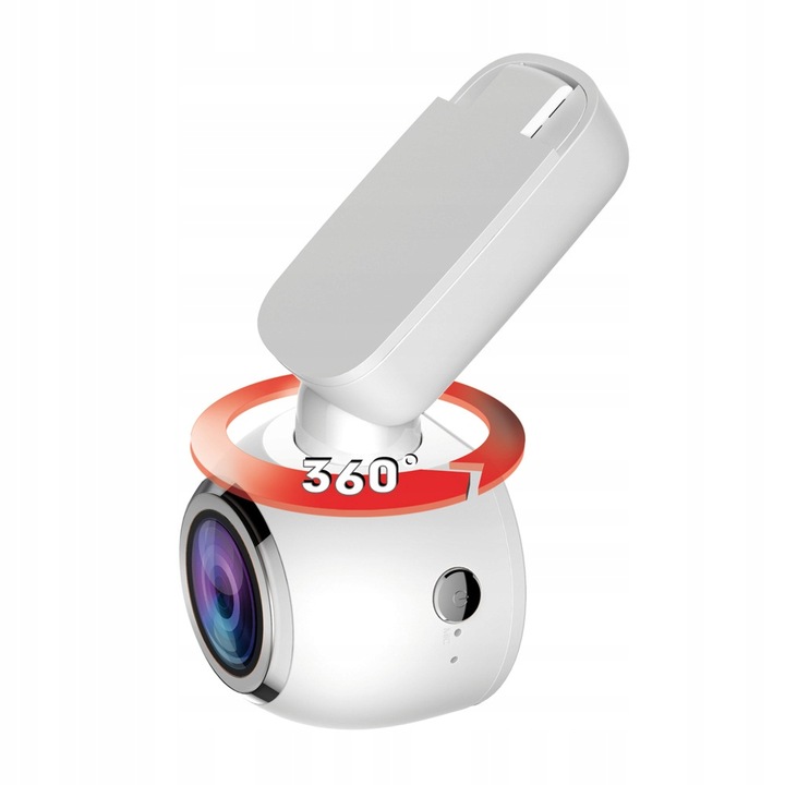 Rejestrator Kamera Full HD Becker BERLIN Biały