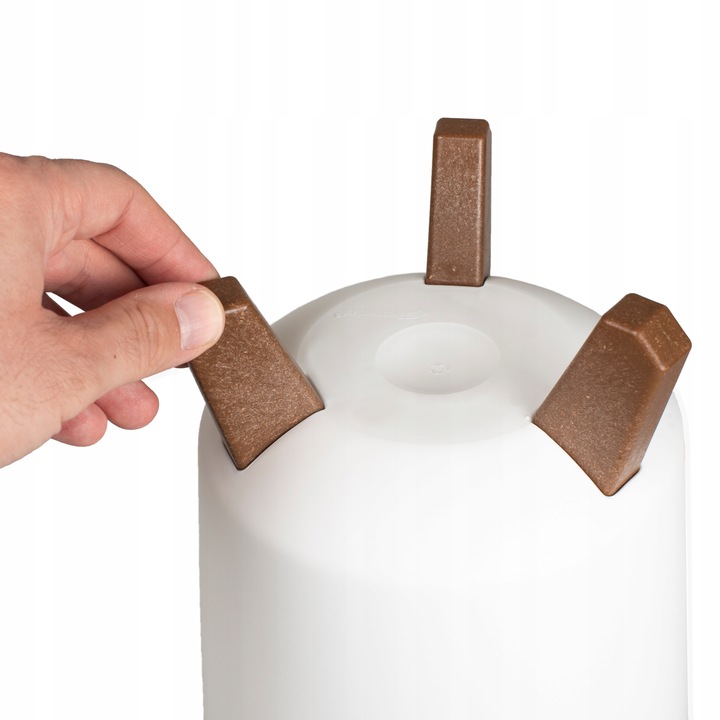 DONICA DONICZKA WYSOKA KWIETNIK STOJĄCY NA NÓŻKACH DO DOMU OGRODOWA BIAŁA