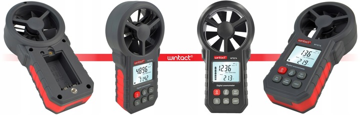 WIATROMIERZ ANEMOMETR MIERNIK WIATRU I TEMPERATURY
