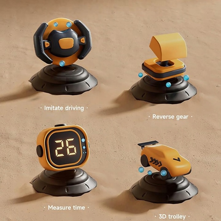 WYŚCIGI GRA KIEROWNICA INTERAKTYWNA MÓWIĄCA PL SYMULATOR JAZDY Chronometraż