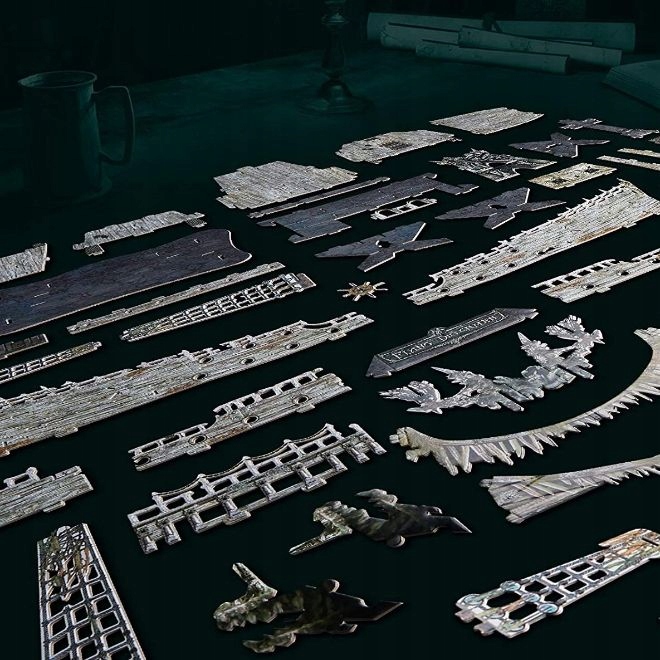 PUZZLE 3D LED - CUBIC FUN - 360 el. - LATAJĄCY HOLENDER