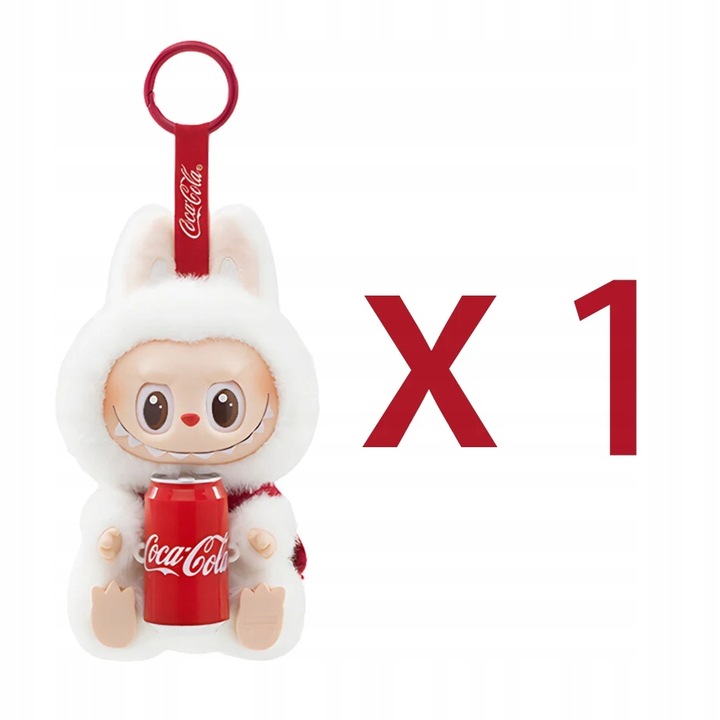 LABUBU Najnowsza 5 generacja seria Coca-Cola LABU-BU brelok 18cm