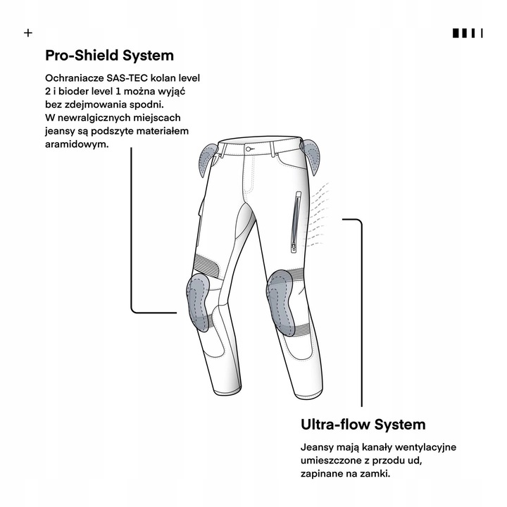 Spodnie jeansy motocyklowe REBELHORN VANDAL DENIM BLUE niebieski GRATISY