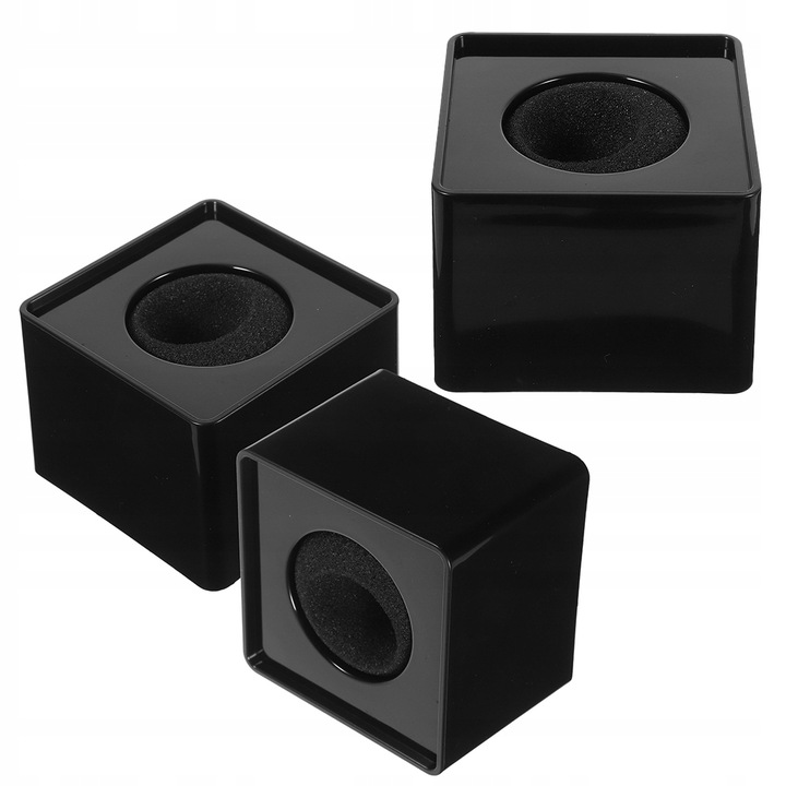 MIKROFON FLAGA KOSTKA STACJA MIKROFONOWA PRZENOŚNE LOGO