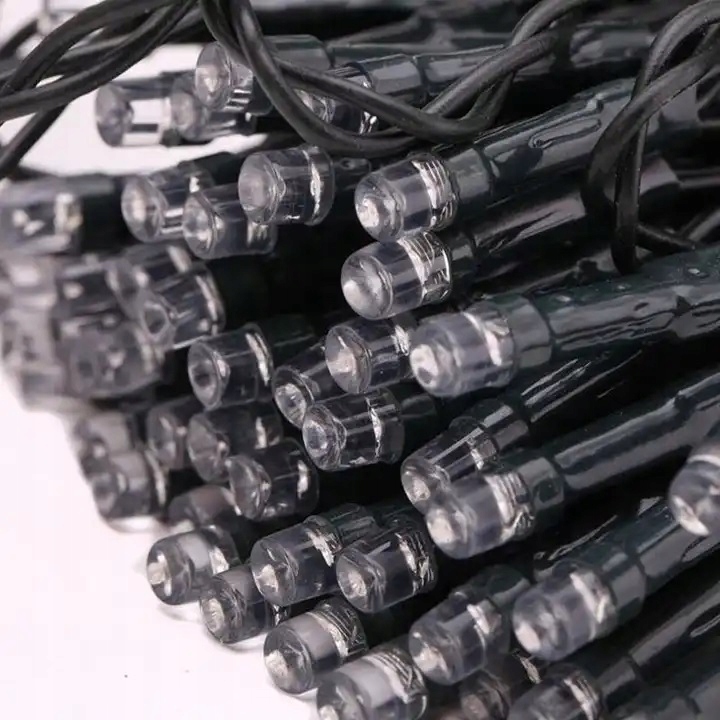 LAMPKI CHOINKOWE 500LED 35m ZEWNĘTRZNE WEWNĘTRZNE BIAŁE ZIMNE ŚWIĄTECZNE