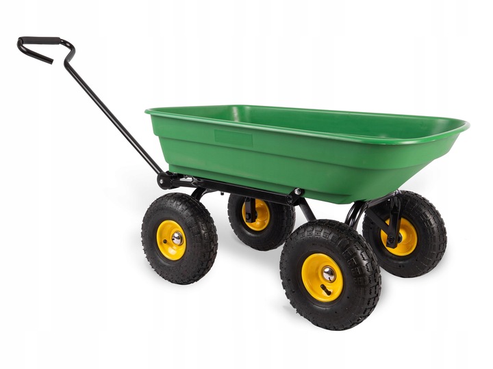 Wózek ogrodowy transportowy taczka wywrotka przyczepka 3w1 200kg