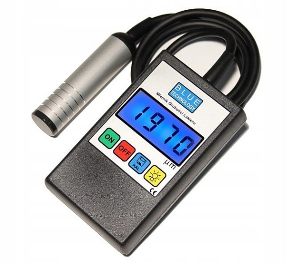 Miernik grubości lakieru Czujnik Tester MGR-11-S-FE Stal Ocynkowana POLSKI