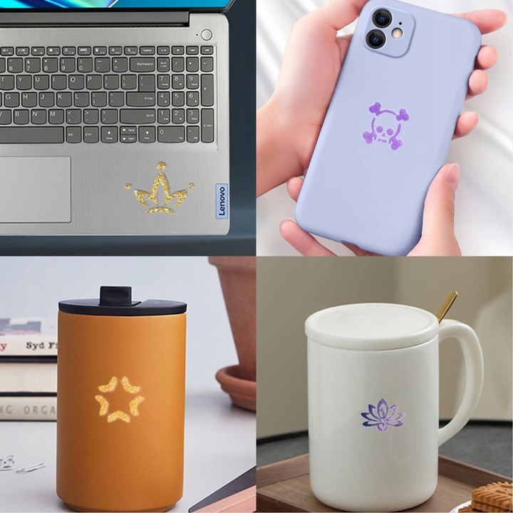 TATUAŻE BROKATOWE SZBLONY PAKIET SZABLONÓW 258szt