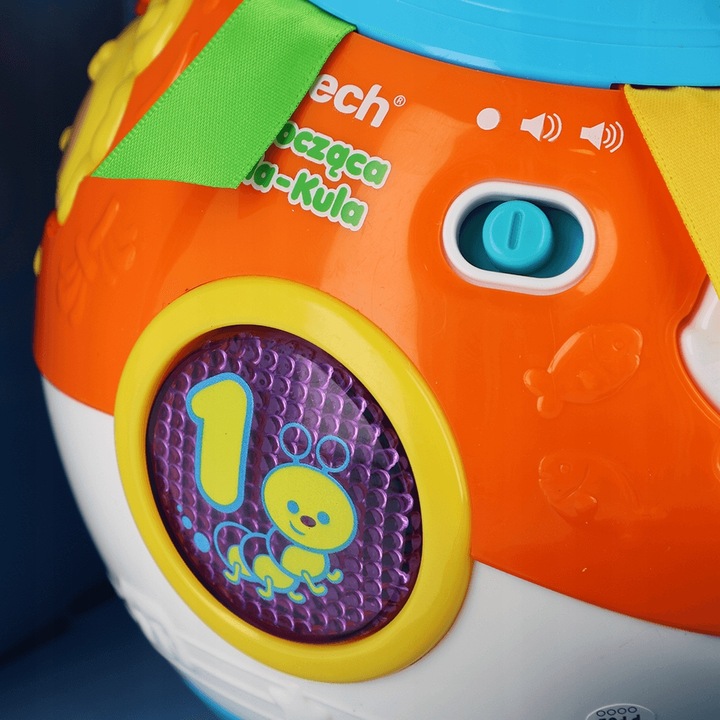 VTECH INTERAKTYWNA KULA HULA ZABAWKA DLA DZIECI MIGOCZĄCA ŚWIECĄCA
