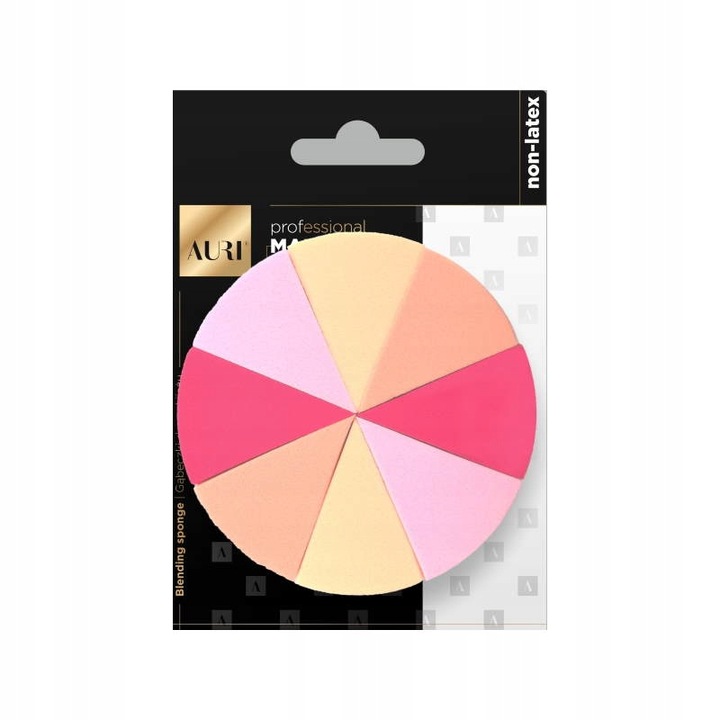 INTER VION AURI Gąbeczki do makijażu - 8 sztuk