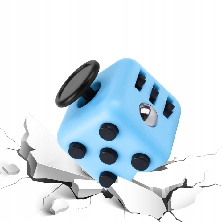 4X HAND CUBE KOSTKA ANTYSTRESOWA FIDGET CUBE TOYS przyciski pokrętła w dłoń
