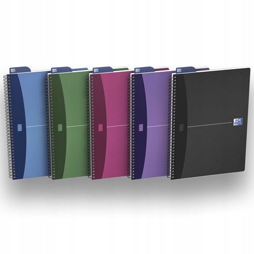 Notes A4 Oxford mix color Kołonotatnik 180kartek