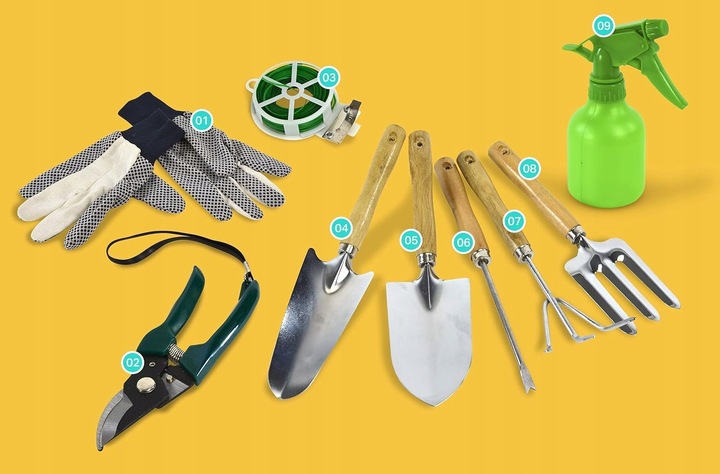 Narzedzia Ogrodowe Zestaw Dla Ogrodnika Dzialkowca Idealne