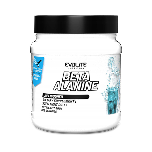 Evolite Beta Alanine 500g Naturalna Wytrzymałośc Energia