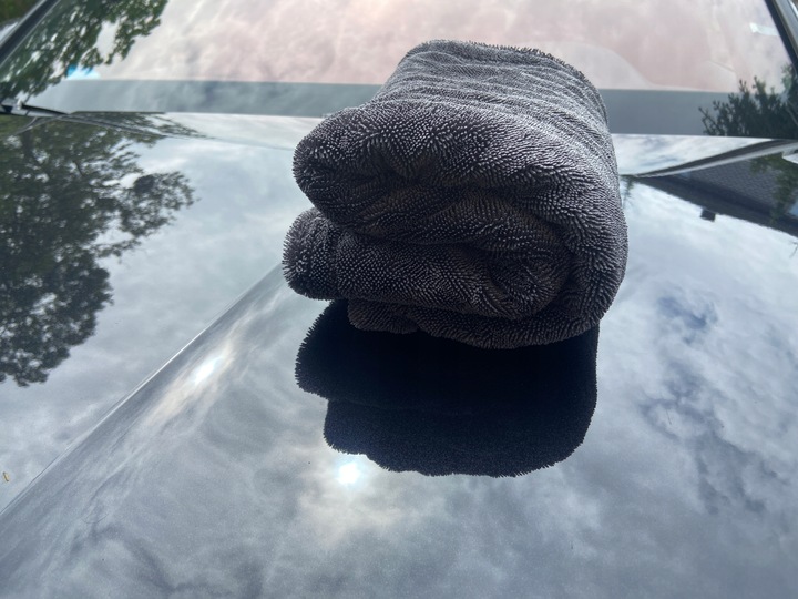 Orca duży gruby ręcznik z mikrofibry do osuszania auta samochodu 1200gsm XL