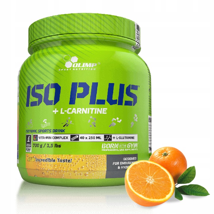 OLIMP ISO PLUS 700G POMARAŃCZ