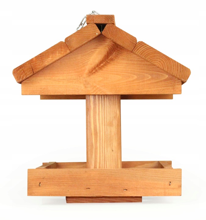 Karmnik Drewniany domek dla ptaków budka KR-3