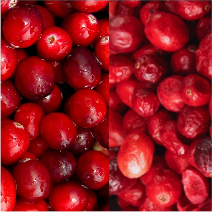 Żurawina Liofilizowana 100g 100 g Chrupiące Liofilizowane Owoce Całe HiFood