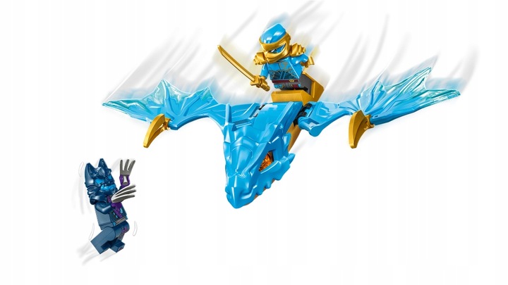 LEGO NINJAGO 71802 Atak powstającego smoka Nyi