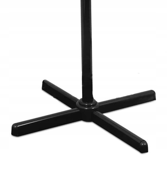 STP FF-40B3 MOCNY WENTYLATOR PODŁOGOWY 40W 40CM REGULOWANY 126CM CZARNY ALU