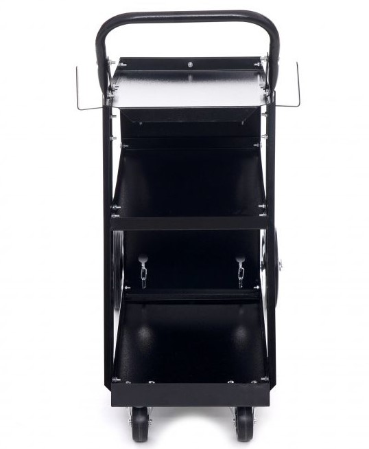 Wózek spawalniczy do spawarki butli MIG TIG z rączką wzmocniony 85 kg