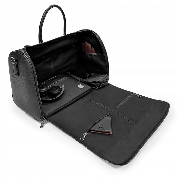 James Hawk Suit Weekender - Torba podróżna z miejscem na garnitur i koszulę