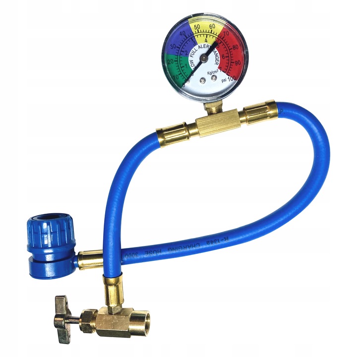 ClimaSet 3w1 R134a + gaz R134a do nabijania klimatyzacji z przewodem 800g